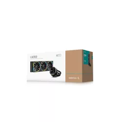 DeepCool LM360 Processeur Kit de refroidissement du liquide 12 cm Noir 1 pièce(s)