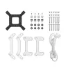 DeepCool LQ360 WH Processeur Kit de refroidissement du liquide 12 cm Noir 1 pièce(s)