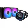 Cooler Master MasterLiquid Atmos II 240 LCD Black Processeur Kit de refroidissement du liquide 12 cm Noir 1 pièce(s)