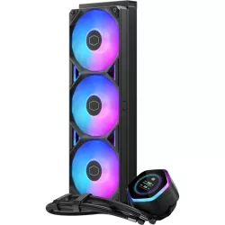Cooler Master MasterLiquid Atmos II 360 LCD Black Processeur Kit de refroidissement du liquide 12 cm Noir 1 pièce(s)