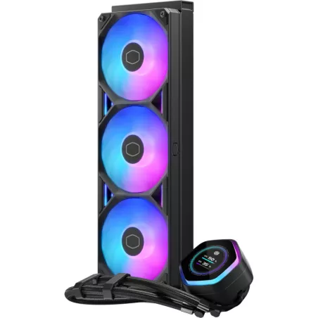 Cooler Master MasterLiquid Atmos II 360 LCD Black Processeur Kit de refroidissement du liquide 12 cm Noir 1 pièce(s)