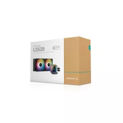 DeepCool LS520 Processeur Refroidisseur de liquide tout-en-un 12 cm Noir 1 pièce(s)