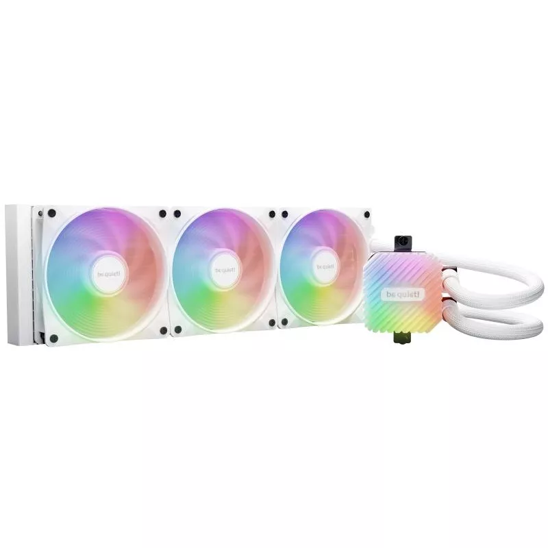 be quiet! Light Loop 360 mm White | Système de refroidissement liquide tout-en-un, 360 mm, blanc, socket Intel et AMD, ARGB
