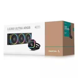 DeepCool LQ360 ULTRA ARGB Processeur Kit de refroidissement du liquide 12 cm Noir