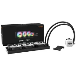 be quiet! Light Loop 360 mm | Système de refroidissement liquide tout-en-un, 360 mm, noir, socket Intel et AMD, ARGB