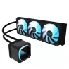 GIGABYTE EAGLE 360 Système de Refroidissement Liquide pour CPU - 3x120mm Ventilateurs ARGB, écran LCD couleur, DAISY-CHAIN…