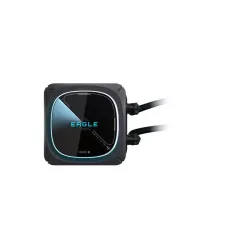 GIGABYTE EAGLE 360 Système de Refroidissement Liquide pour CPU - 3x120mm Ventilateurs ARGB, écran LCD couleur, DAISY-CHAIN…