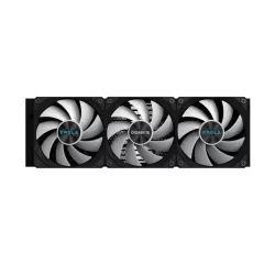 GIGABYTE EAGLE 360 Système de Refroidissement Liquide pour CPU - 3x120mm Ventilateurs ARGB, écran LCD couleur, DAISY-CHAIN…