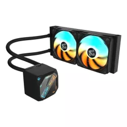GIGABYTE GAMING 240 Refroidisseur Liquide pour CPU - 2x120mm Ventilateurs ARGB, mécanisme d?emboîtement coulissant…