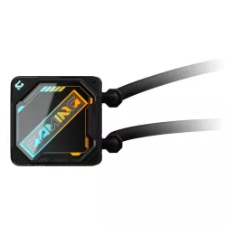 GIGABYTE GAMING 240 Refroidisseur Liquide pour CPU - 2x120mm Ventilateurs ARGB, mécanisme d?emboîtement coulissant…