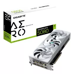 GIGABYTE GeForce RTX 5080 AERO OC SFF 16G Carte graphique - 16 Go GDDR7, 256 bits, PCI-E 5.0, 2730MHz Core Clock, 3 x…
