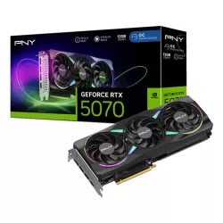 PNY GeForce RTX 5070 12GB ARGB Overclocked Triple Fan