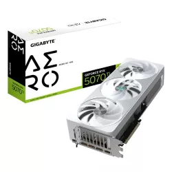GIGABYTE GeForce RTX 5070 Ti AERO OC 16G Carte Graphique - 16 Go GDDR7, 256 bits, PCI-E 5.0, 2588 MHz Core Clock, 3 x DP 2.1a…