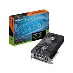 GIGABYTE GeForce RTX 5060 EAGLE OC 8G Carte Graphique - 8GB GDDR7, 128bit, PCI-E 5.0, 2550 MHz Fréquence du c?ur, 3 x…