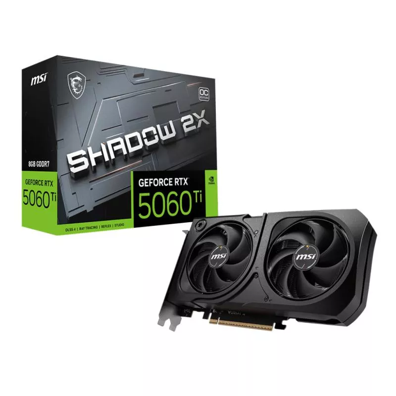 MSI RTX 5060TI 8G SHADOW 2X OC PLUS