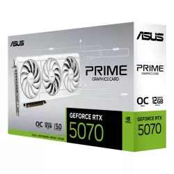 ASUS Prime -RTX5070-O12G-WHITE NVIDIA GeForce RTX 5070 12 Go GDDR7