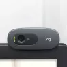Logitech 960-001063 webcam 3 MP 1280 x 720 pixels USB Gris, Gris foncé