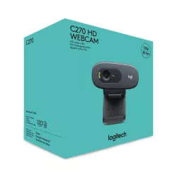 Logitech 960-001063 webcam 3 MP 1280 x 720 pixels USB Gris, Gris foncé
