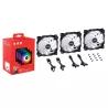 XPG VENTO 120 ARGB PWM Boitier PC Ventilateur 12 cm Noir 3 pièce(s)