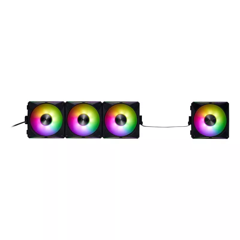 XPG HURRICANE MAG Boitier PC Ventilateur 12 cm Noir 4 pièce(s)