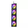 XPG HURRICANE MAG Boitier PC Ventilateur 12 cm Noir 4 pièce(s)