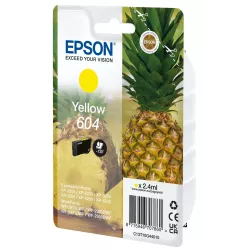 EPSON Cartouche Ananas encre 604 Jaune 2,4ml Alarme
