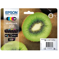 EPSON Multipack Kiwi 202 Encre Claria Premium N,C,M,J… | MonPC.Store