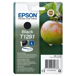 EPSON Cartouche Pomme T1291 Encre DURABrite Ultra Noir… | MonPC.Store