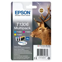 EPSON Multipack Cerf T1306 Encre DURABrite Ultra C,M,J… | MonPC.Store