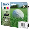 EPSON Pack 4 cartouches Golf 34XL Encre N,C,M,Y 1x16,3ml+3x10,8ml