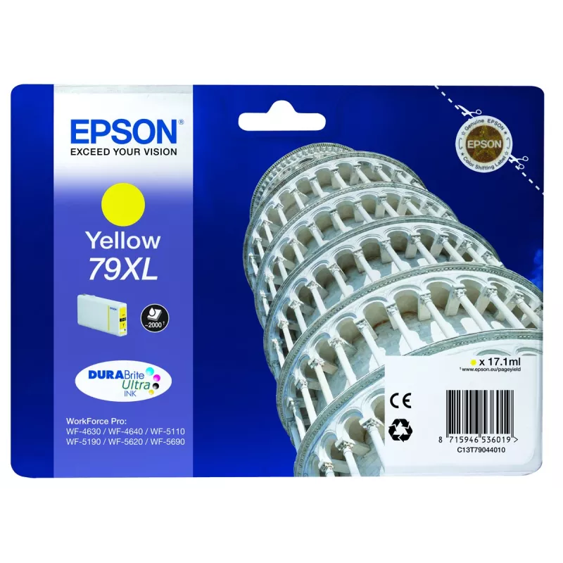 EPSON Cartouche Encre Tour de Pise 79XL Jaune 2 000… | MonPC.Store