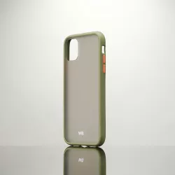 We Coque de protection RUBBER APPLE IPHONE 11 Kaki | MonPC.Store