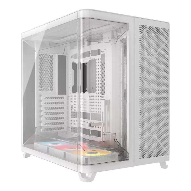 CORSAIR AIR 5400 RS-R ARGB Mid-Tower PC Case , White