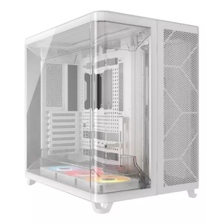 CORSAIR AIR 5400 RS-R ARGB Mid-Tower PC Case , White