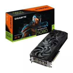 GIGABYTE GeForce RTX 5080 WINDFORCE OC SFF 16G Carte Graphique - 16 Go GDDR7, 256 bits, PCI-E 5.0, 2670MHz Fréquence du C?ur…