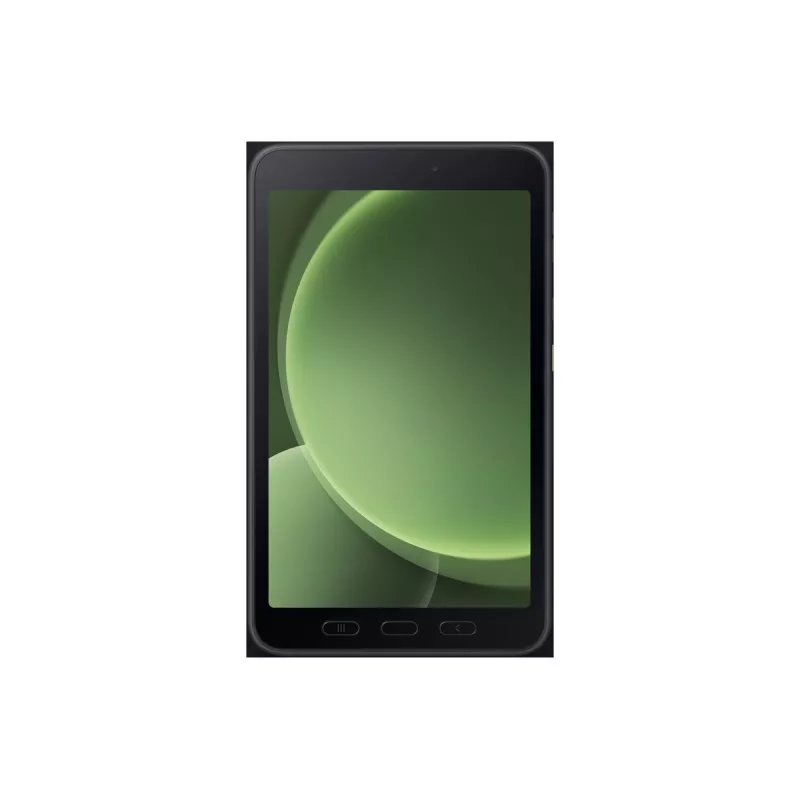 Tablette Galaxy TAB ACTIVE 5 WIFI 128Go Vert 8 6Go RAM 1920x1200 Certification IP68 S Pen Android 14 DAS tronc 0.555 W/kg
