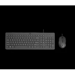 Clavier et souris filaires HP 150 Noir, AZERTY, précis… | MonPC.Store