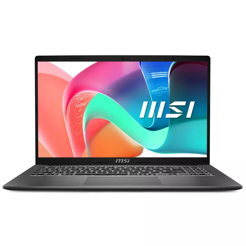 MSI Modern 15 F1MG-687XFR Intel Core 5 120U Ordinateur portable 39,6 cm (15.6") Full HD 8 Go DDR4-SDRAM 512 Go SSD Wi-Fi 6E…