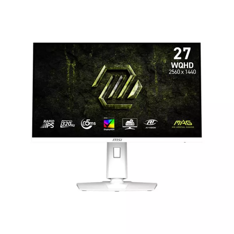 MSI MAG 274QRFW X32 écran plat de PC 68,6 cm (27") 2560 x 1440 pixels Wide Quad HD LCD Blanc