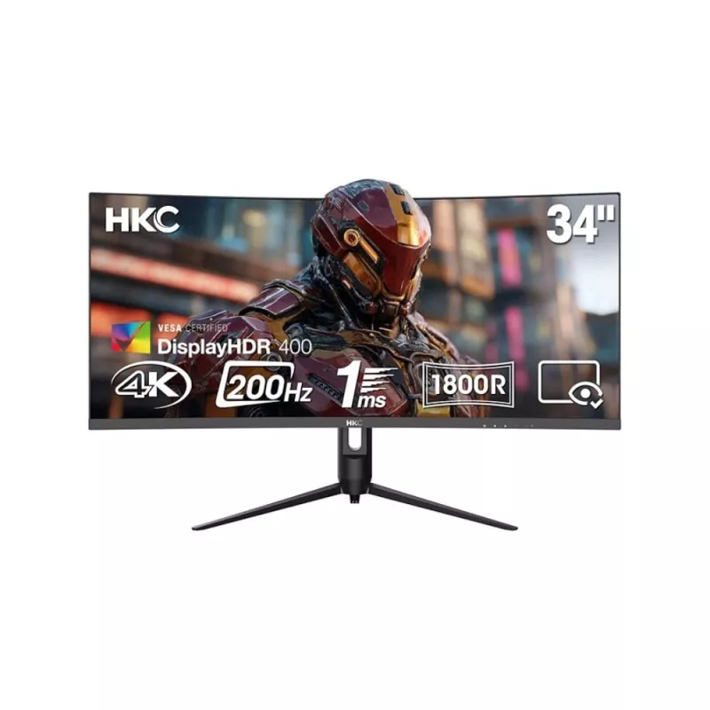 Ecran 34 HKC CG345U gaming 3440x1440 VA 21:9 200Hz… | MonPC.Store