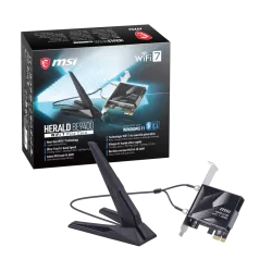 MSI HERALD BE9400 WiFi 7 PCIe Card | MonPC.Store