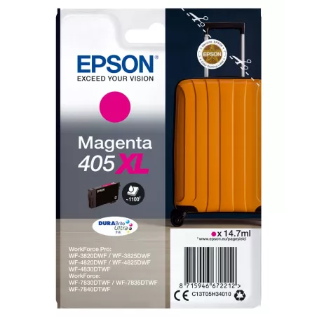 EPSON Cartouche Encre Durabrite Ultra Valise 405XL… | MonPC.Store