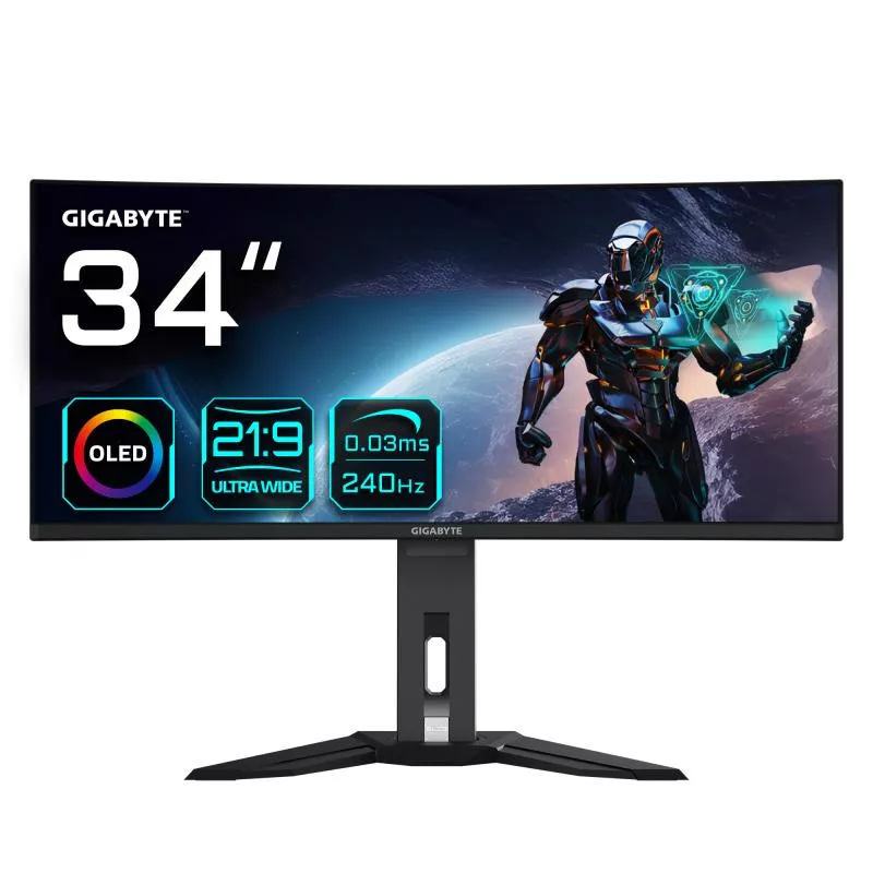 GIGABYTE Moniteur de jeu courbé OLED WQHD MO34WQC2 de… | MonPC.Store