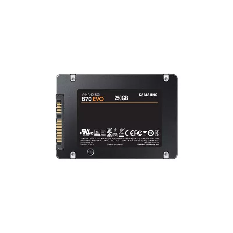 Samsung 870 EVO 250 Go 2.5" Série ATA III V-NAND | MonPC.Store