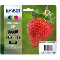 EPSON Multipack Fraise 29 Encre Claria Home N,C,M,J 14,9ml
