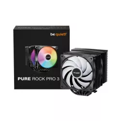 be quiet! PURE ROCK PRO 3 Black| Ventirad double tour… | MonPC.Store