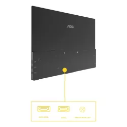 AOC 16T20E2 "TOP SELLERS" - 15.6" IPS Full HD Noir - Moniteur portable