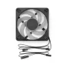 FRACTAL Dynamic 3  12 Reverse RGB Black | MonPC.Store