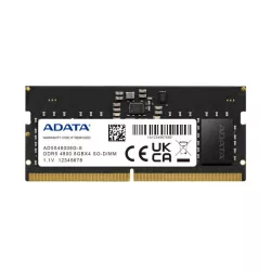 ADATA STANDARD 8GB D5 DRAM SO-DIMM 4800 CL40 | MonPC.Store