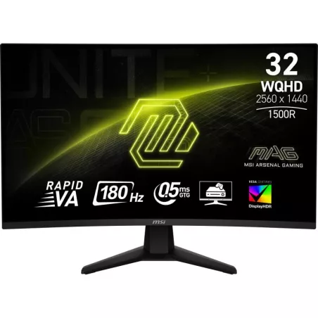 MSI MAG 32CQ6F écran plat de PC 80 cm (31.5") 2560 x… | MonPC.Store
